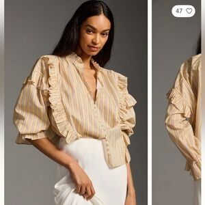 Magali Pascal Bertille Blouse - Anthropologie